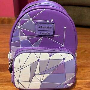 Disney Loungefly Purple Wall Backpack